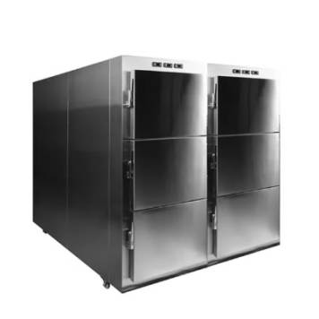 Six-Body Mortuary Refrigerator